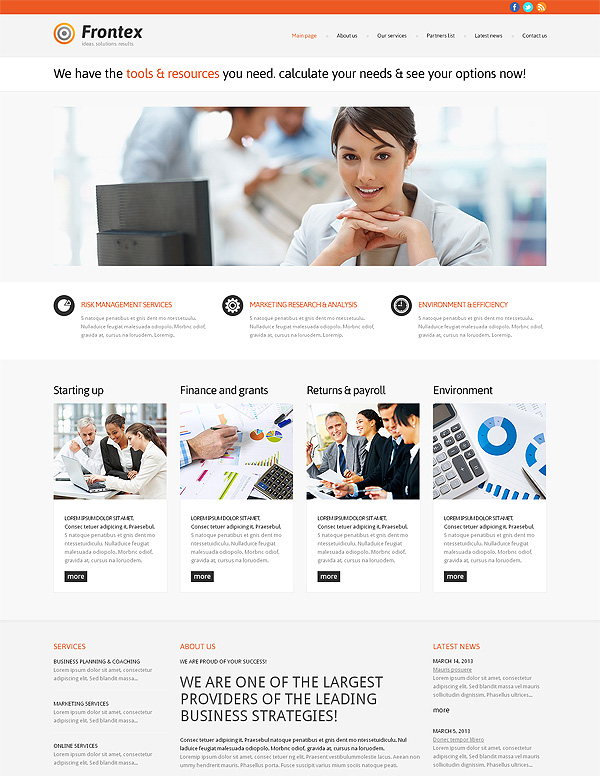 Company Business Wp Theme