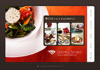 Catering Service Flash Web Template