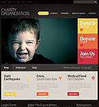 Charity Organization Flash Joomla Theme