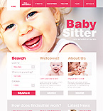 Baby Sitter CSS Web Template