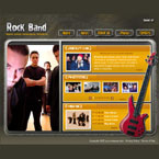 Quadrant band flash template