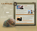 Military flash template