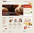 Bread Bakery Website Template
