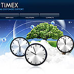 Business time PSD template