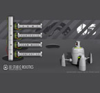 Robotics flash template