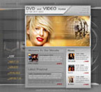 Dvd rental flash template