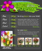 Nature within flash template