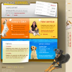 Dog kennel html template