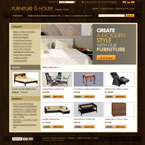 Furniture store osCommerce template