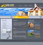 Real Estate flash animated template