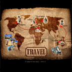 Travel company flash template