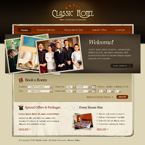 Classic hotel CSS template