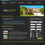 Real estate agency flash template
