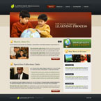 Childrens learning center CMS flash template
