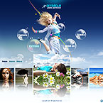 Sky photography CMS v3 flash template