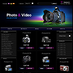 Photo and video cameras oscommerce template