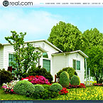 Real estate XML based full flash web template