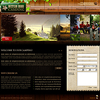 Wood Camping XML gallery flash template
