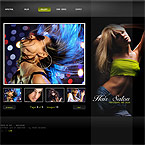 Hair salon flash template