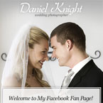 Wedding photographer facebook template