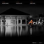 Archi design flash CMS template