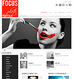 Focus art wordpress theme