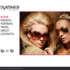 Synther photography website template