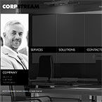 Corp Stream website template