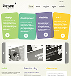 Web design development joomla theme