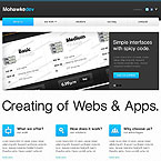 Communication Internet Website Template