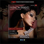 Fashion Models Jquery FlipBook Template