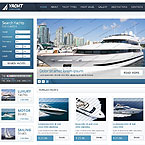 Yacht Chartering Website Template