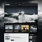 Surfing Blog Wordpress Theme