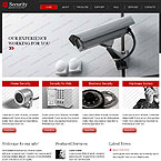 Security and Protection Website Template