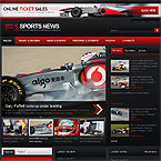 F1 Sports News Joomla Template