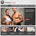 Fitness CMS HTML5 Template