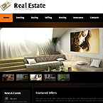 Real Estate Flash CMS Template