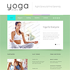 Yoga Training Website Template