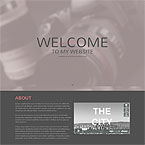 Phographer One Page Parallax Template