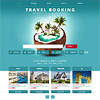 Travel Booking Template For Website