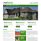Roof Cleaning Web Template