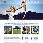 Archery Club Joomla Template
