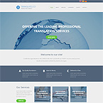 Translation Services Web Site Template