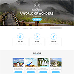 Travel Portal Web Template