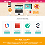 Globalix IT Systems Template For Website