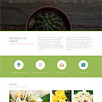 Garden Web Page Template