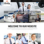 Air Transportation Web Template