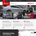 Repair Company Web Page Template