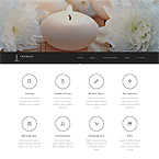 Candles Website Template