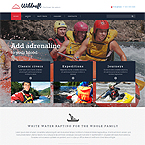 Adventure Water Website Theme